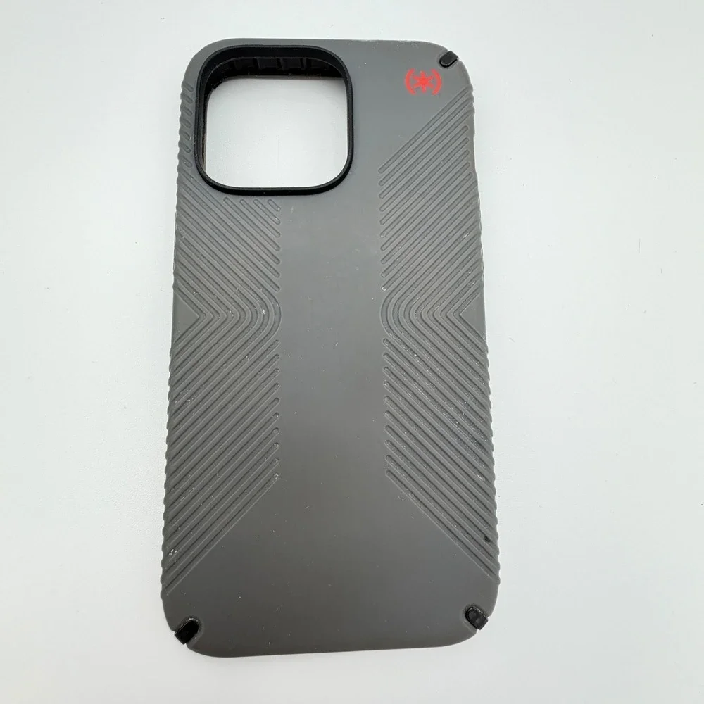 Speck‎ Phone Case iPhone 13 Pro 6.1 Gray MagSafe Presidio 2 Grip
